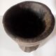 Raw wood mortar