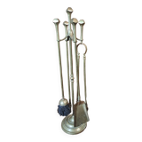 Nécessaire de cheminée en bronze