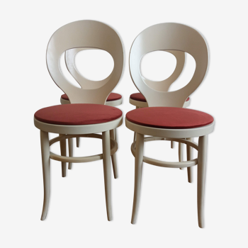 Set de 4 chaises Baumann modèle Mouette