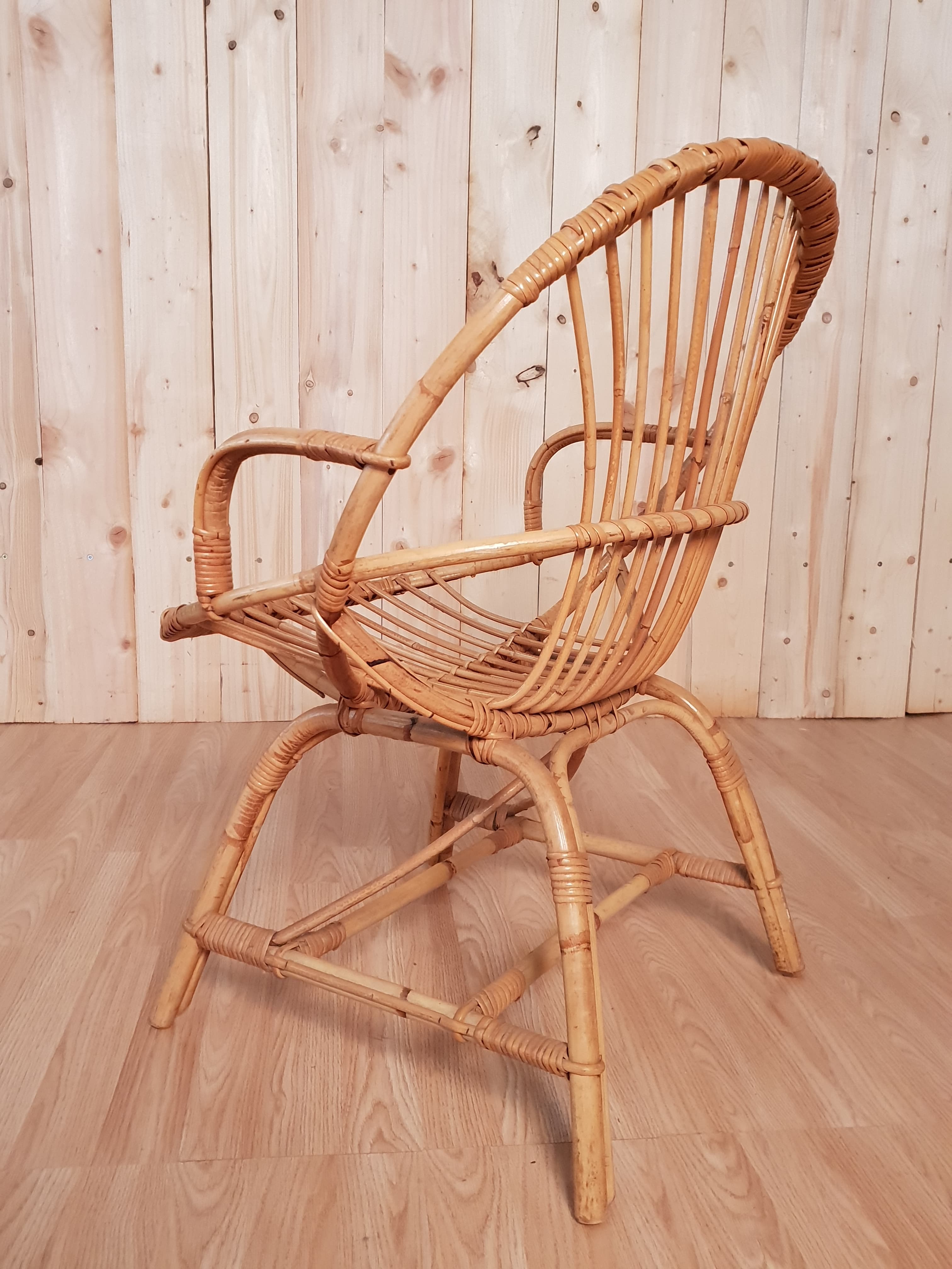 Vintage rattan chair
