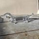 Vide-poche chien teckel cristal art Vannes Le Chatel