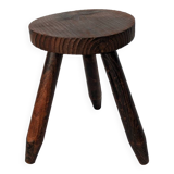 Wooden tripod stool