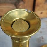 Pair of brass candlesticks
