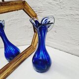 Vase soliflore bleu