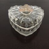 Candy, sugar, sucker or heart-shaped crystal jewelry box