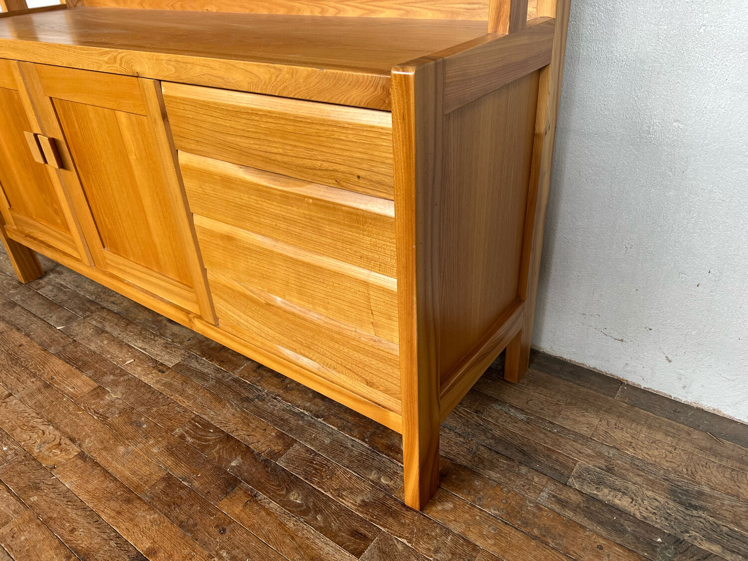 Elm 1970 brutalist sideboard