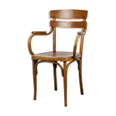 Antique bentwood armchair