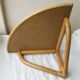 Corner shelf in rattan