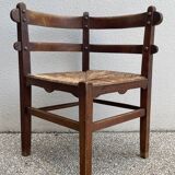 Vintage corner armchair