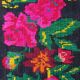 Charming Romanian rug with deers, lovely nature scenery on a floral background 155x205cm