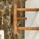 Antique tripod wooden trustool stool
