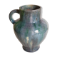 Ancient pottery with blue enamel 19th century