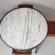 Tabel hot water bottle pedestal table Louis XVI style