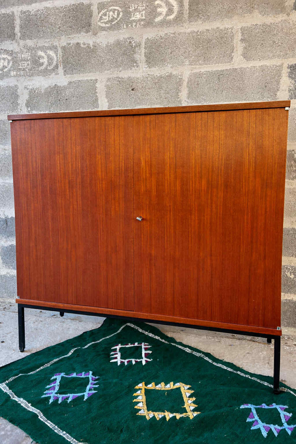 Antique teak furniture by Philippon & Lecocq by Degorre.