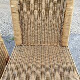 Rattan chair set