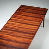 Arne Vodder model 201 large dining table in rosewood Sibast Denmark 1960