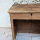 School desk with storage