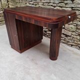 Art Deco Desk in Macassar Ebony