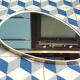 Vintage egg mirror 33x48cm