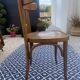 Ensemble de 8 chaises bistrot style Baumann bois courbé Annee 50/60
