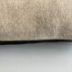 Cushion in Scandinavian ivory wool canvas 1960