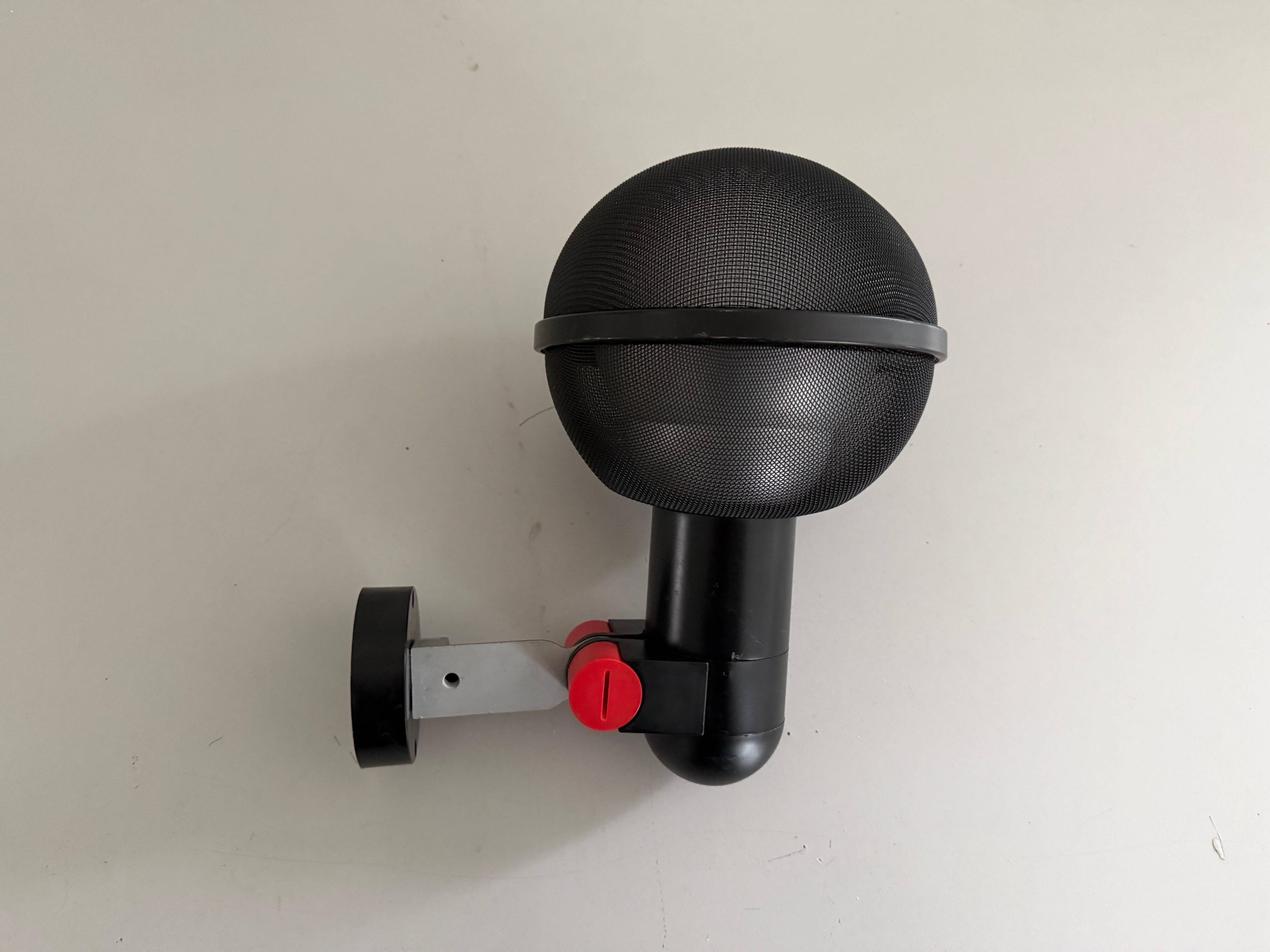 Wall light for microphone by Roger Tallon for Erco Leuchten, 1970s, Germany.