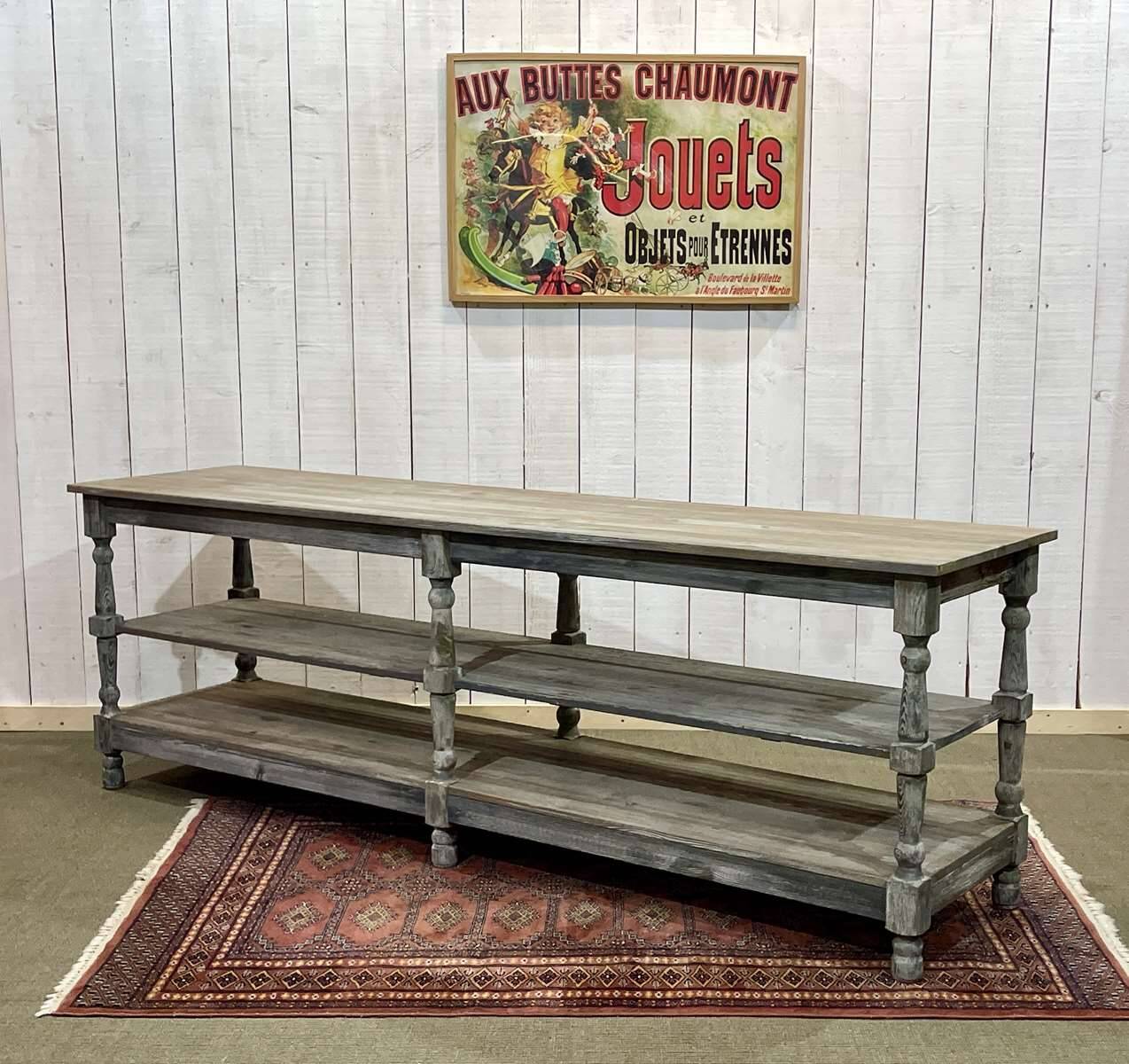 20th century draper's table in fir