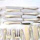 30-piece modernist silver-plated table cutlery set DEETJEN