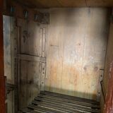Armoire frigorifique en chêne