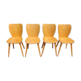 4 BAUMANN chairs 800G Max Bill 1955