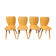 4 BAUMANN chairs 800G Max Bill 1955
