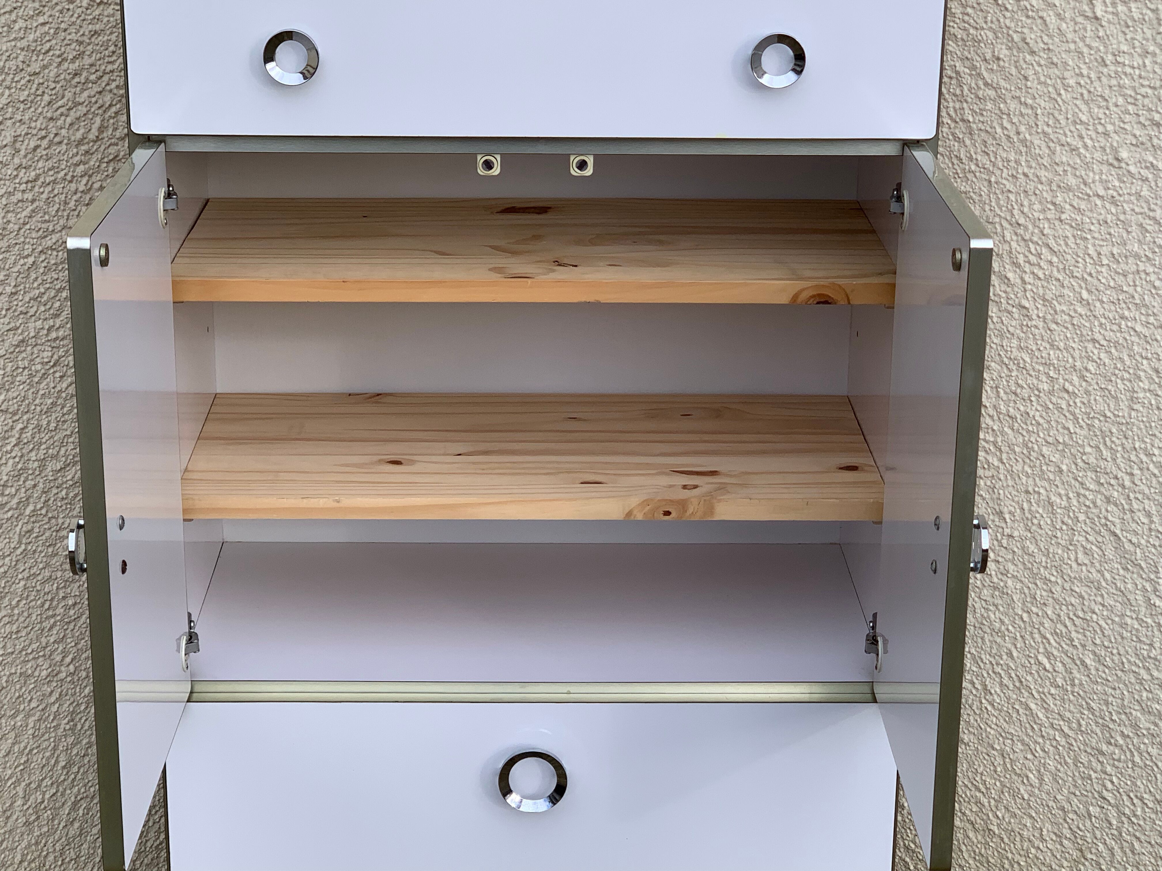 Vintage bathroom furniture Formica 1970