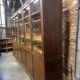 XL vintage industrial display cabinet / laboratory cabinet / cupboard