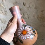 Vallauris vase signed Fonck Mateo