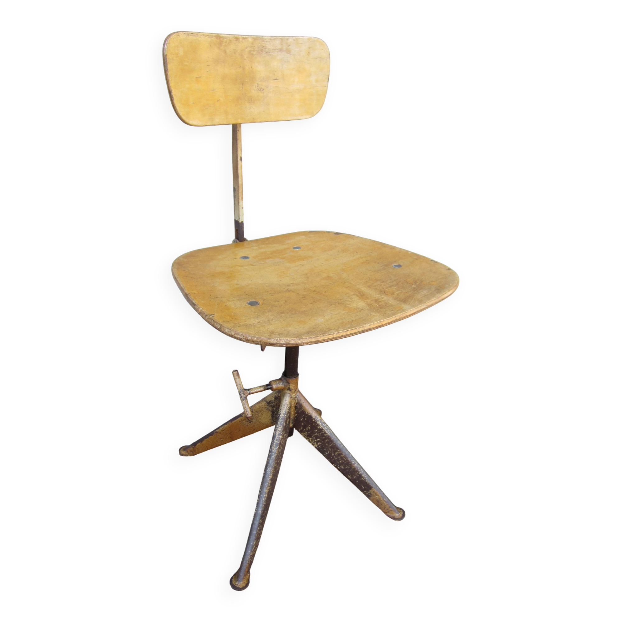 Odelberg & Olson Scandinavian industrial chair, 1940s