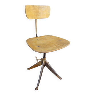 Odelberg & Olson Scandinavian industrial chair, 1940s