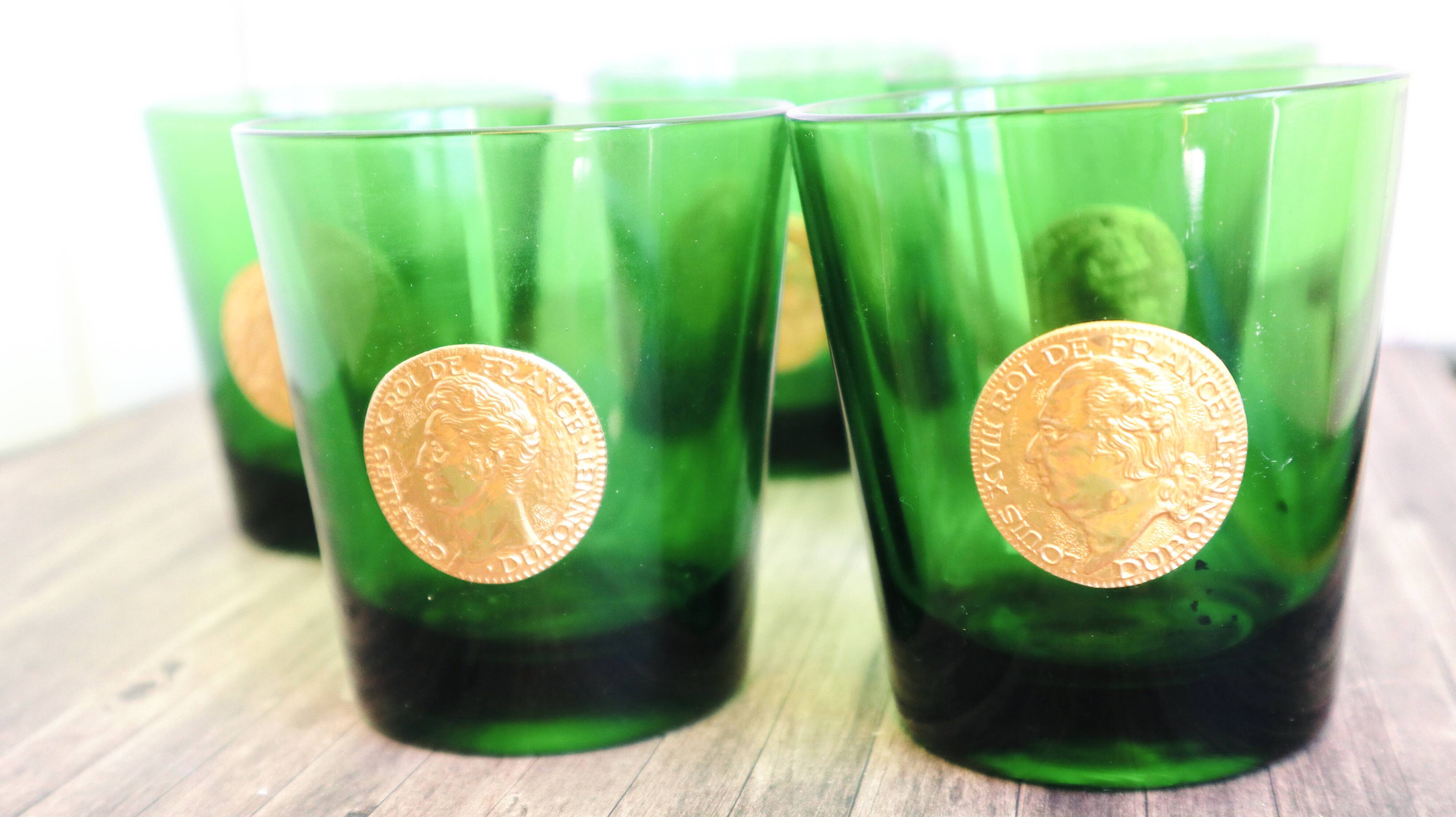 Lot of 5 glasses dubonnet