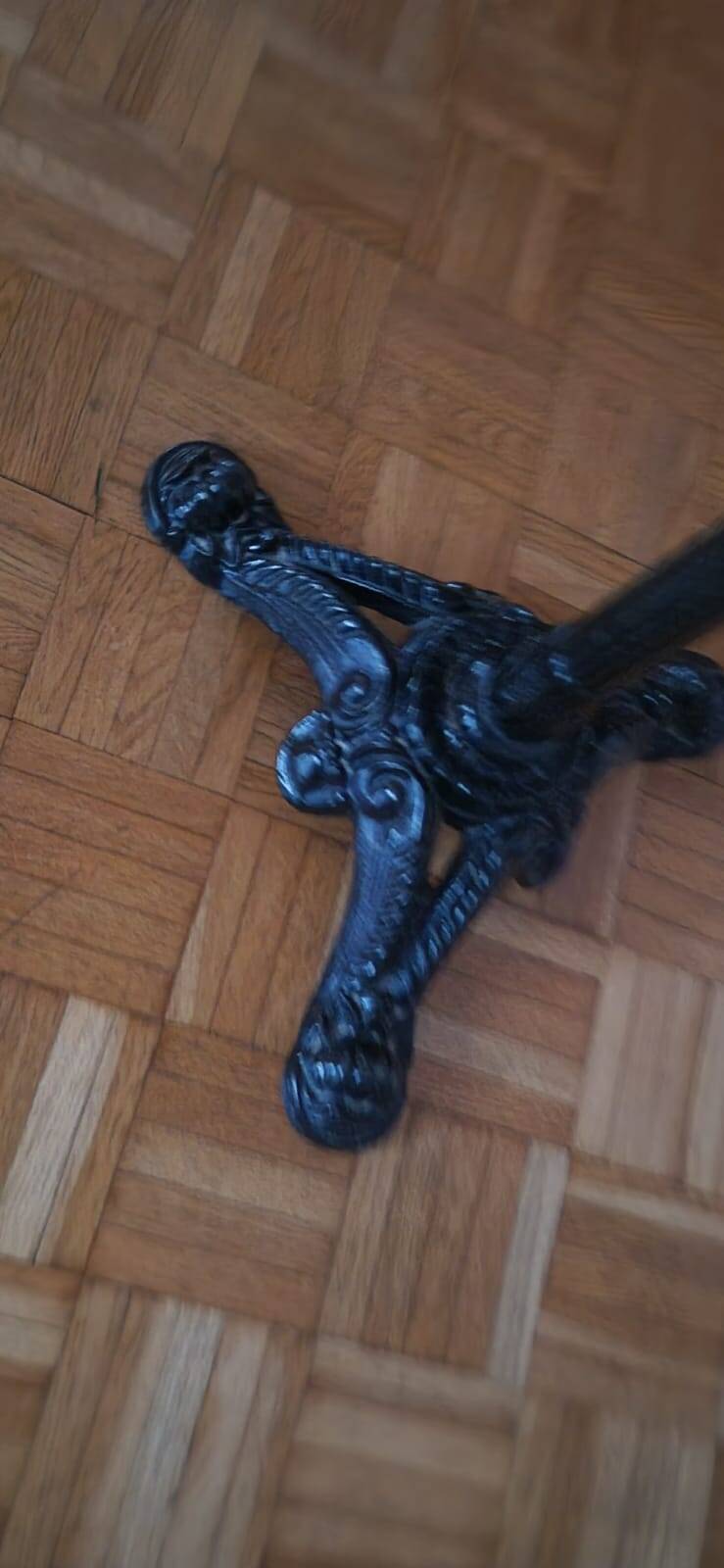 Round marble bistro table