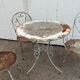 Wrought iron garden furniture 1920