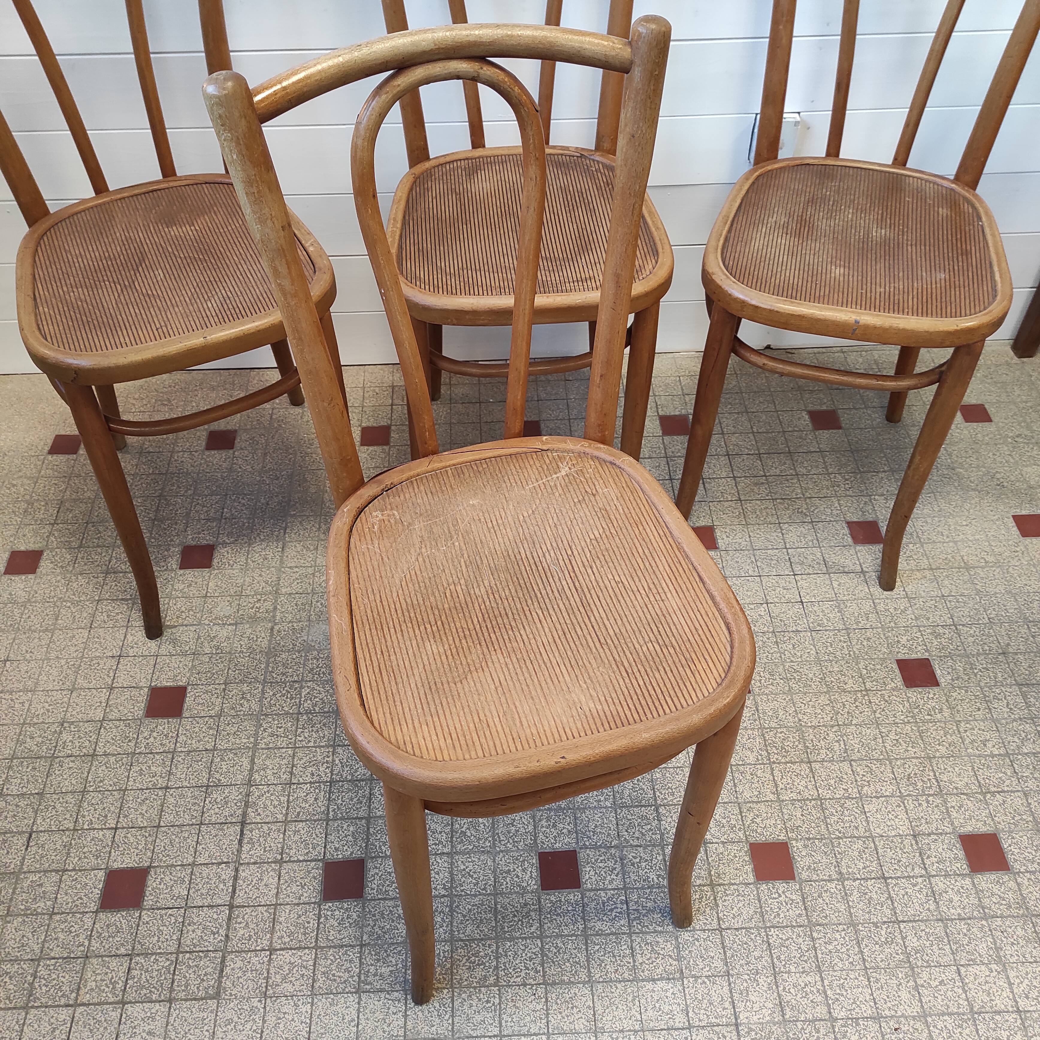 4 Luterma bistro chairs