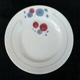 6 Digoin Badonviller Dessert Plates.... Micheline model
