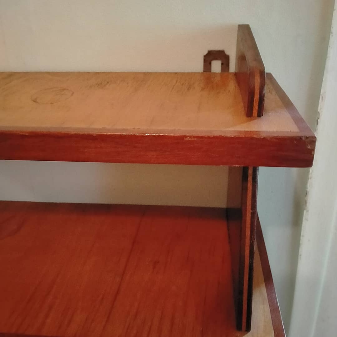 Vintage wall shelf