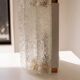 Vintage wall light Doria Leuchten with frosted glass tubes.