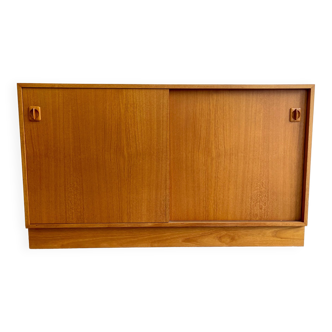 Vintage Teak Sideboard with Sliding Doors by Advance