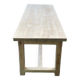 Solid oak farmhouse table 1990 250cm