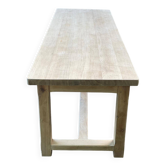 Table de ferme en chêne massif 1990 250cm
