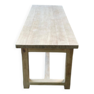 Solid oak farmhouse table 1990 250cm