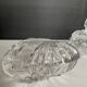Duo of vintage crystal and glass sweet jars