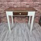 Upcycled Vintage Kitchen Dining Set Table and 2 Chairs - Cream and Walnut