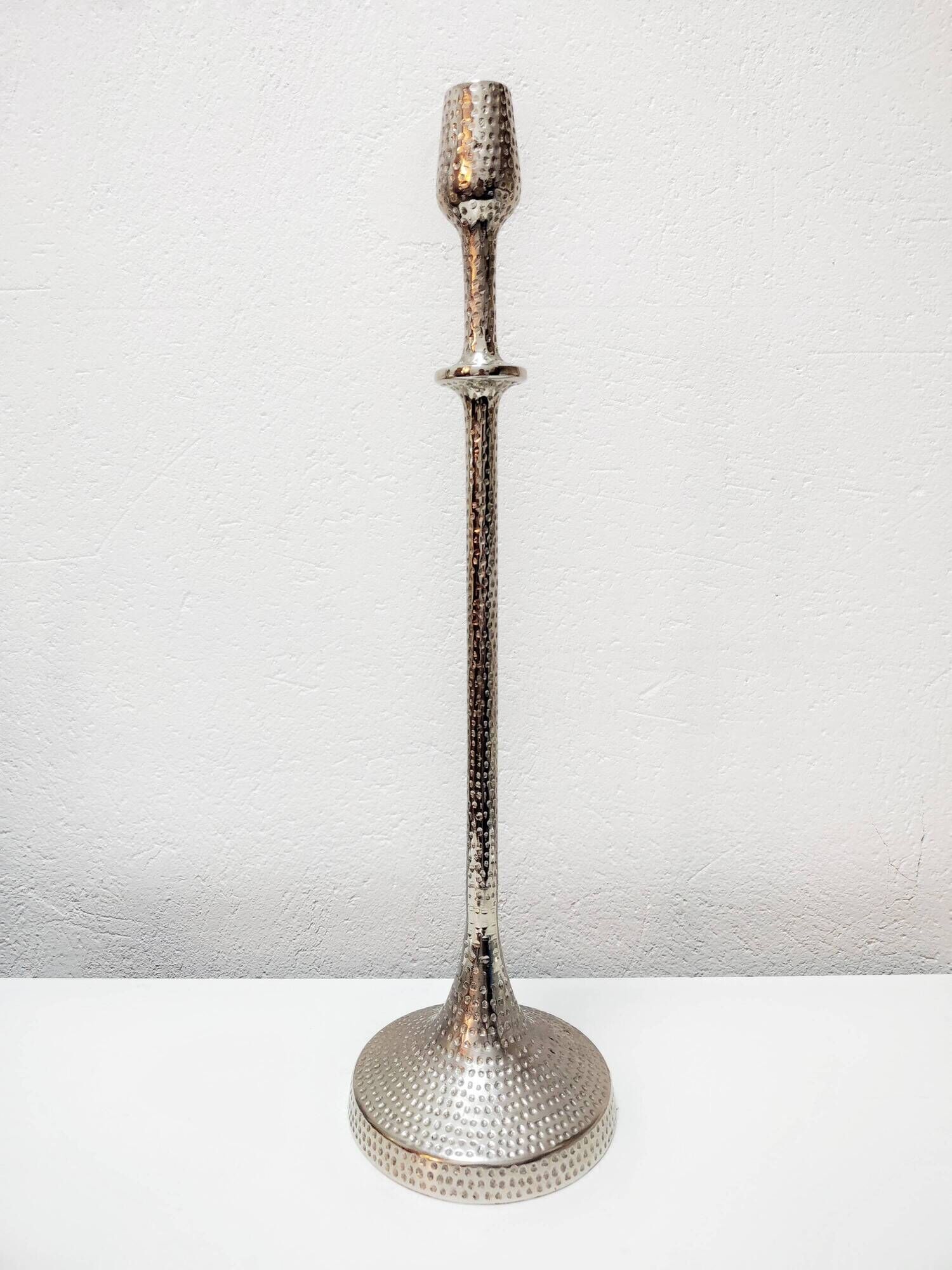 Brutalist Aluminium Candle Holder designed by Günther Lambert 1970s